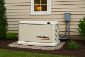 Hartland Electric - generator connection to house
