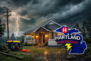 Hartland Electric - storm damage electrical repair michigan
