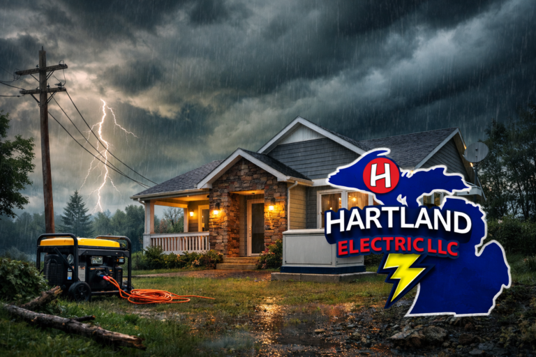 Hartland Electric - storm damage electrical repair michigan